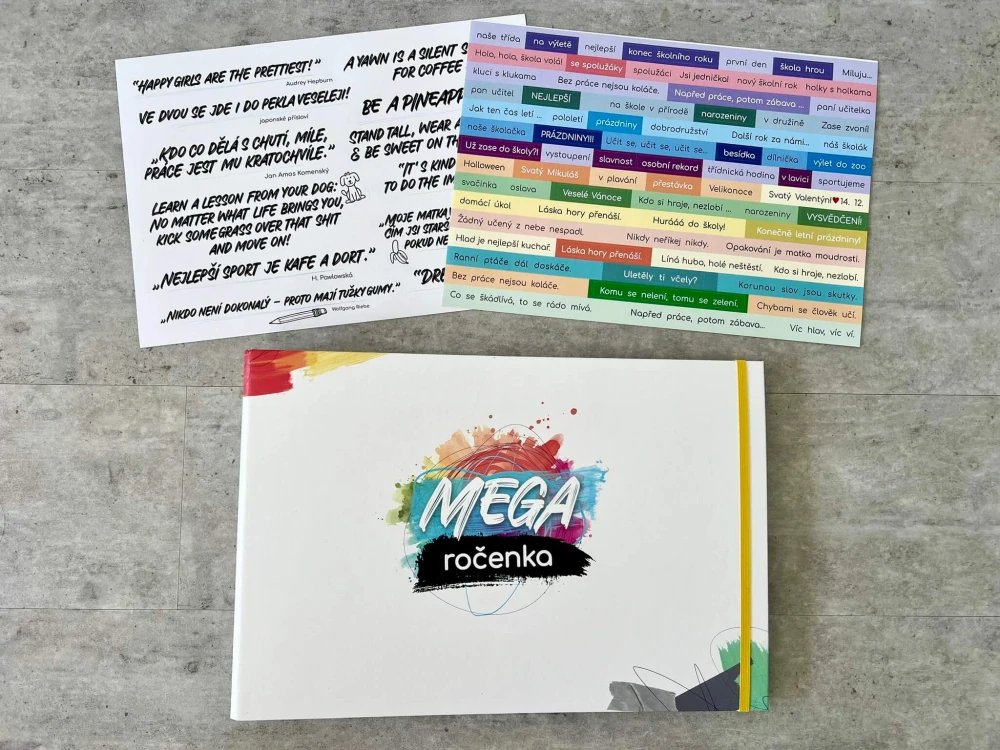 MEGA ročenka - dárkový set 🎁