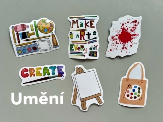 Výtvarné samolepky