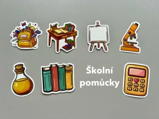 Školní samolepky